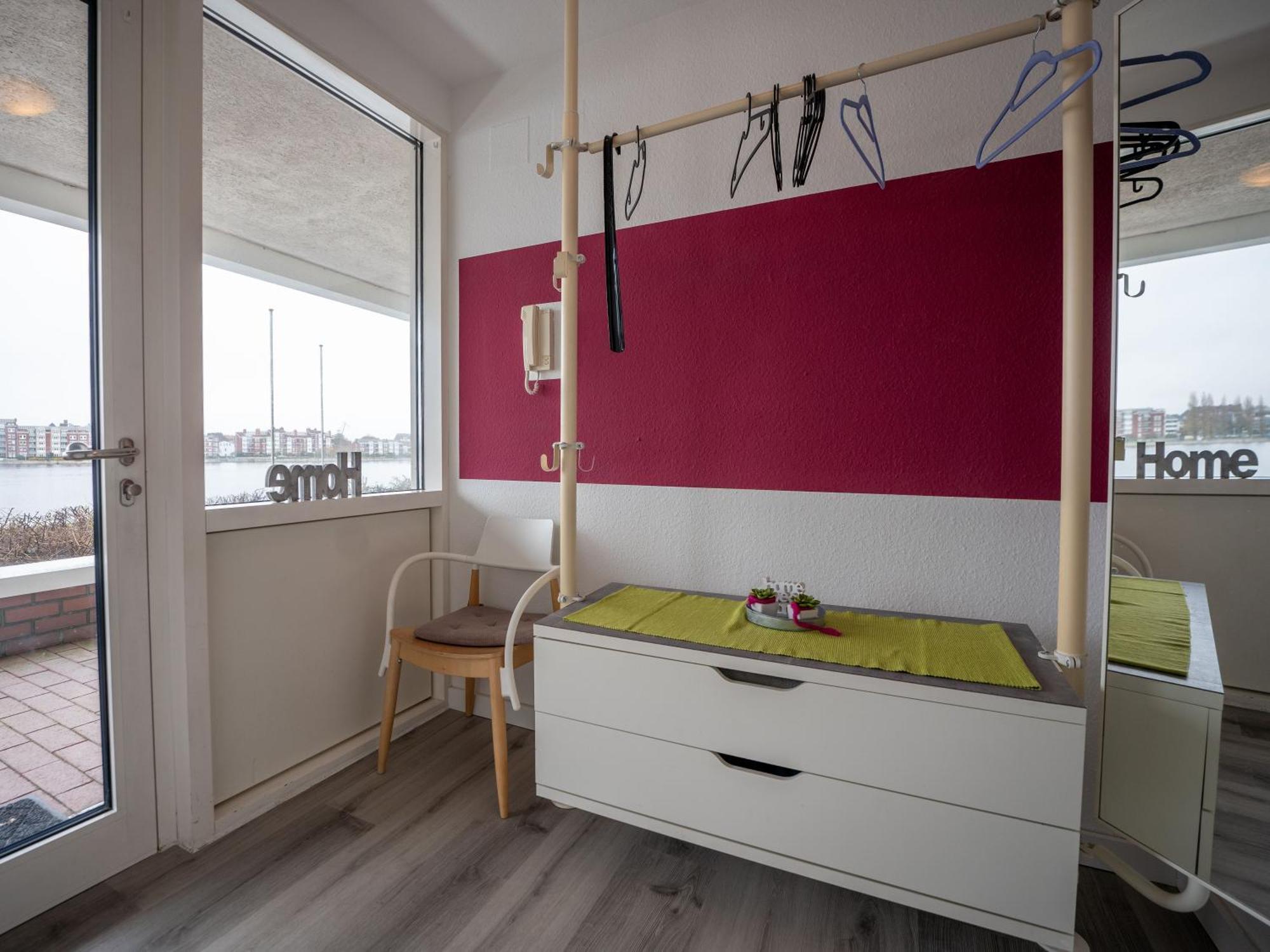 089 Fewo Skyline_ direkte Strandla Wilhelmshaven Eksteriør bilde
